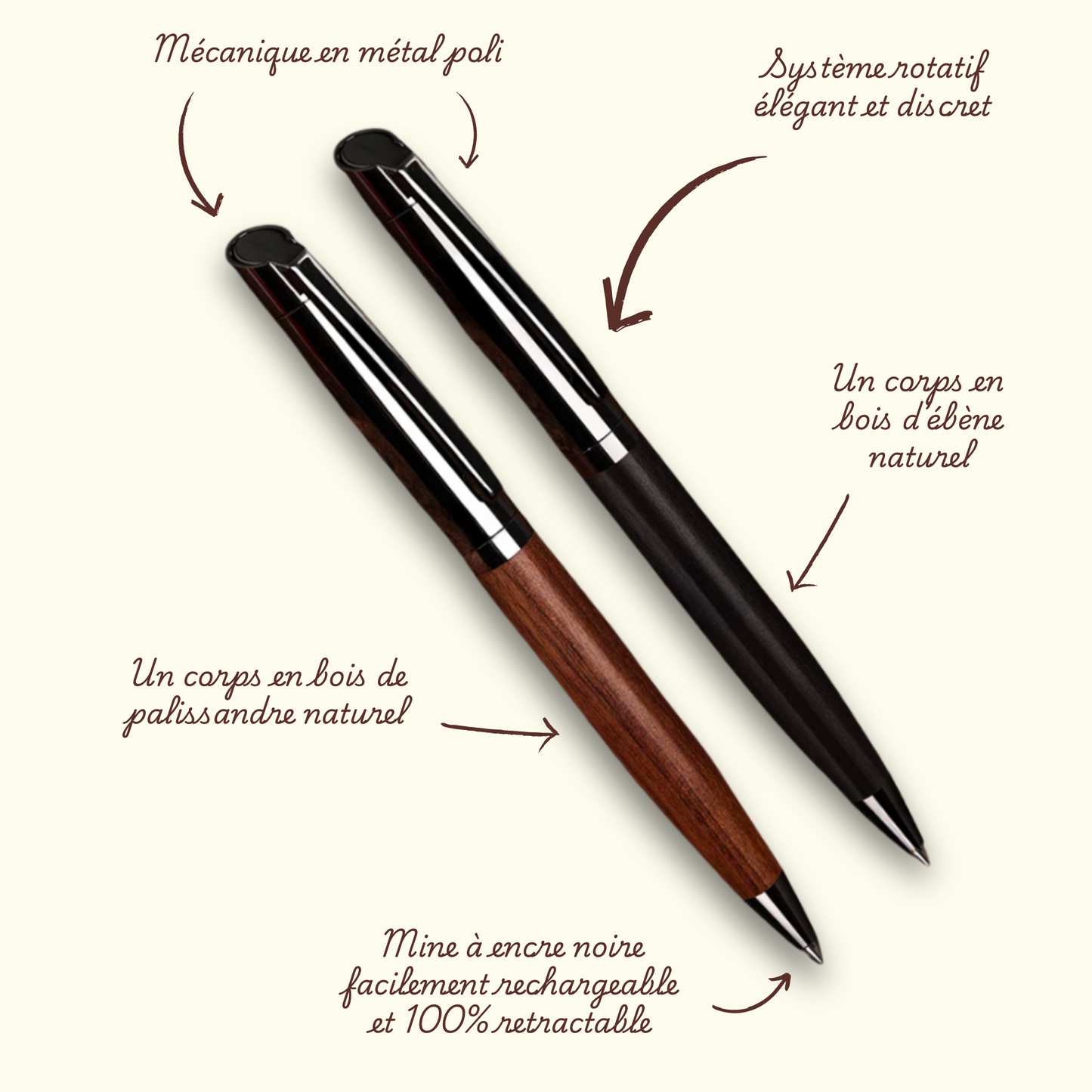 Stylo en bois