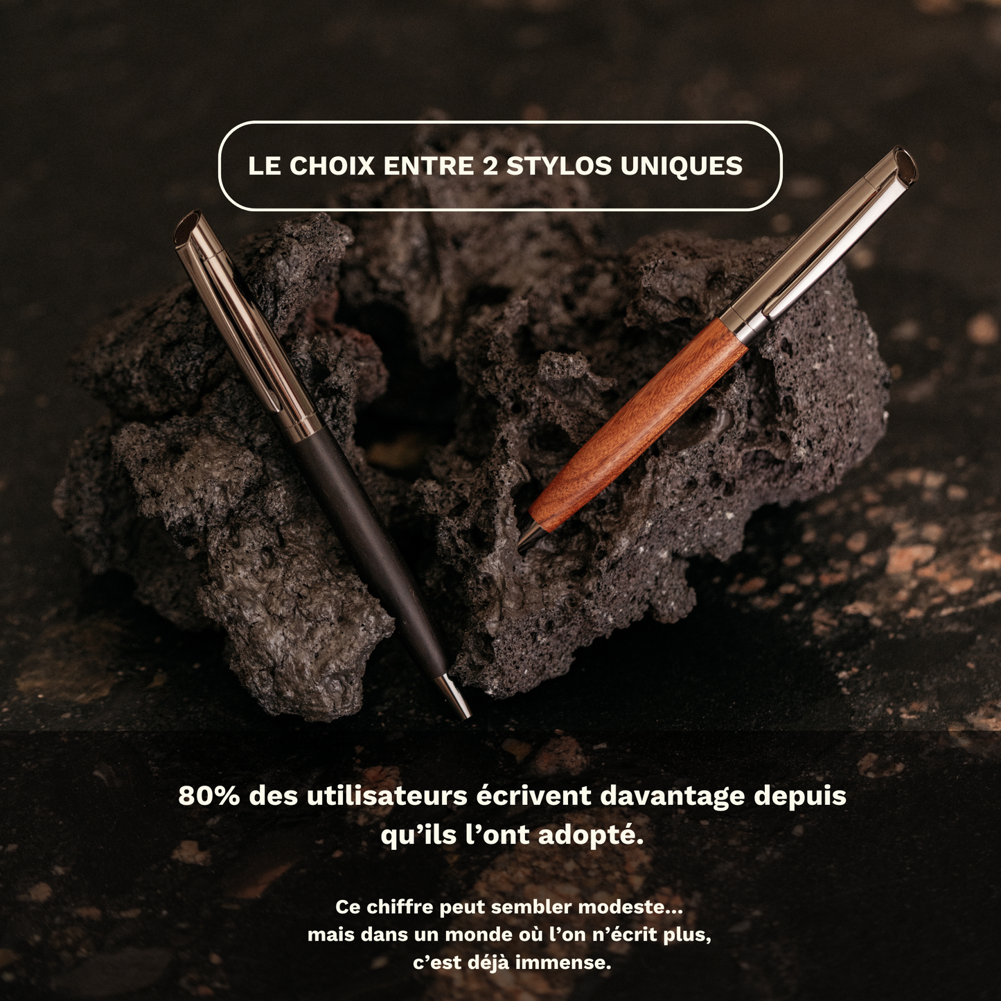 Stylo en bois